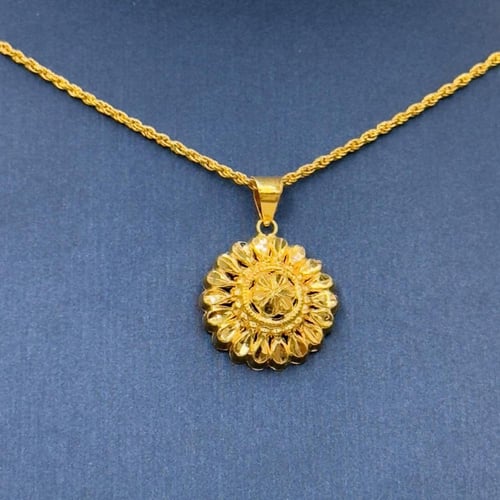 عقد كرسي جابر ذهب عيار 21