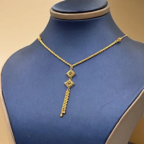 عقد ذهب فاخر عيار 21