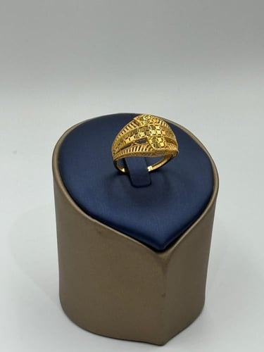 خاتم ذهب عيار 21