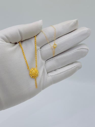 عقد كرسي جابر ذهب عيار 21