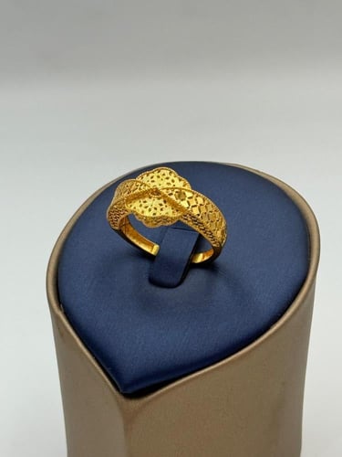 خاتم ذهب عيار 21