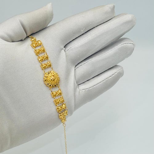 اسوارة كرسي جابر ذهب عيار 21