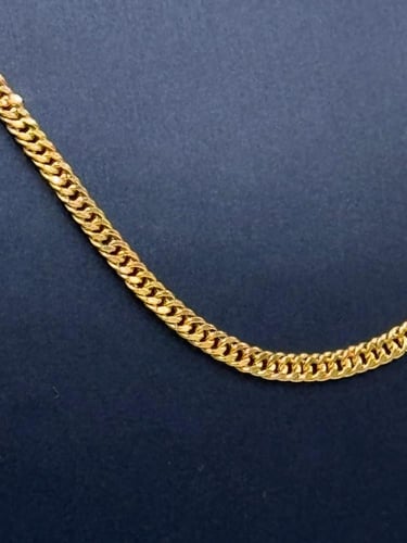 سلسلة جنزير ذهب عيار 18