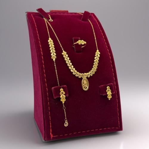 طقم سبائك ذهب عيار 21