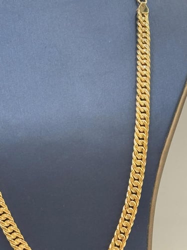 سلسال جنزير ذهب عيار 18