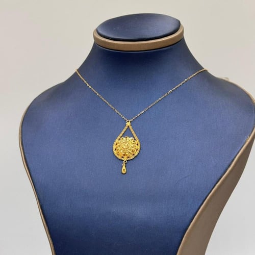 عقد كرسي جابر ذهب عيار 21