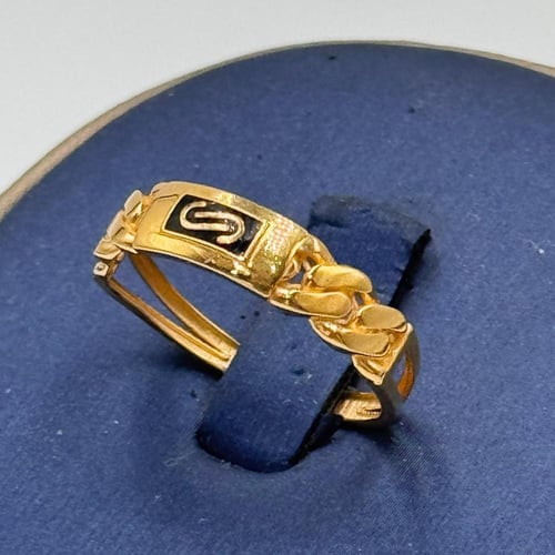 خاتم تصميم عالمي ذهب عيار 21