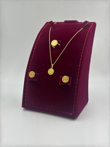 طقم جنية ذهب عيار 18