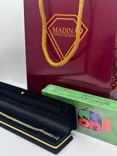 اسوارة جنزير ذهب عيار 18