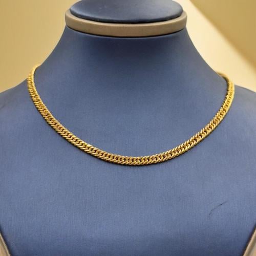 سلسال جنزير ذهب عيار 18