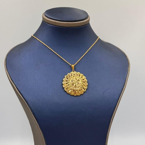 عقد كرسي جابر ذهب عيار 21