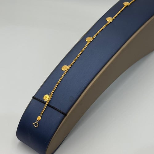 اسوارة جنيهات ذهب عيار 21