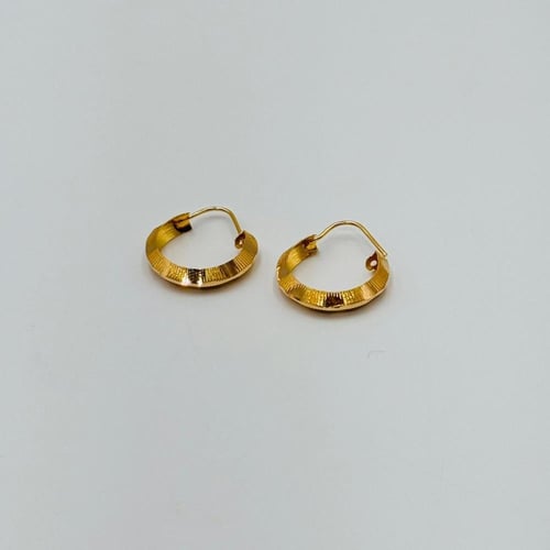 حلق ذهب عيار 21