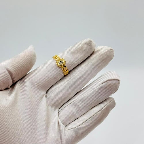 خاتم تصميم عالمي ذهب عيار 18