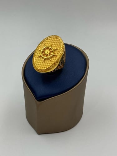 خاتم ذهب عيار 21