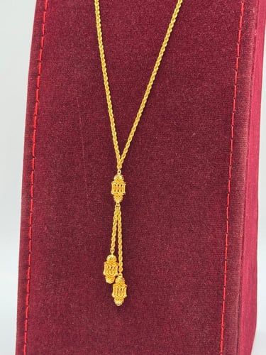 سبحة ذهب عيار 21