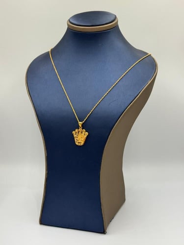 عقد تصميم عالمي ذهب عيار 21