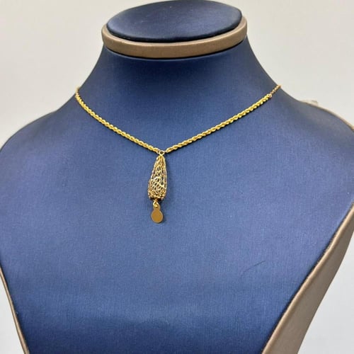 عقد ذهب عيار 21