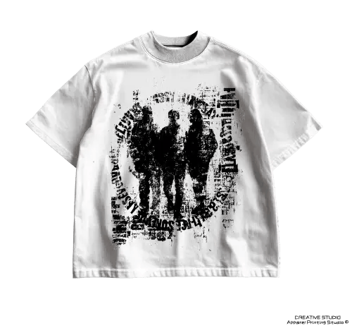 TEE PRINTED WHITE
