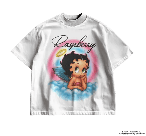 TEE PRINTED WHITE