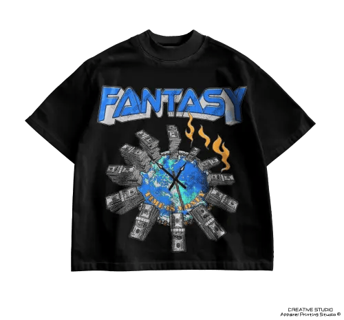 TEE PRINTED BLACK