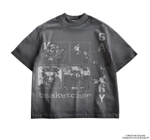 TEE PRINTED DARK GRAY