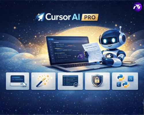 اشتراك Cursor AI Pro – محرر أكواد ذكي بالذكاء الاص...