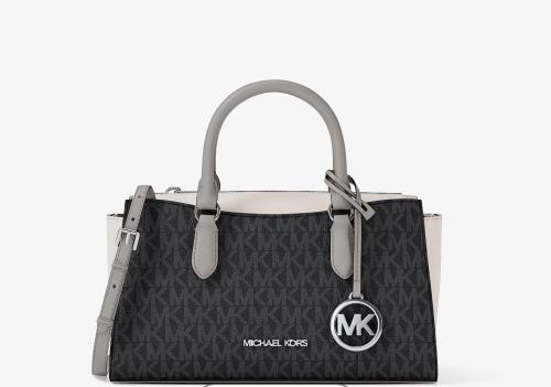 Arden Small Signature Logo Messenger Bag
