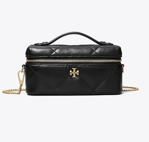 KIRA DIAMOND QUILT EAST-WEST VANITY CASE