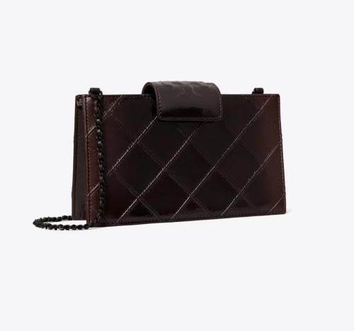 MINI FLEMING PATENT CROSSBODY