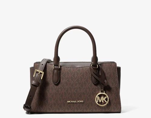 Arden Small Signature Logo Messenger Bag