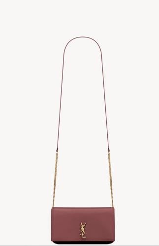 CASSANDRE PHONE HOLDER IN SMOOTH LEATHER