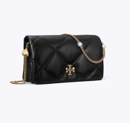 KIRA DIAMOND QUILT CHARM CROSSBODY