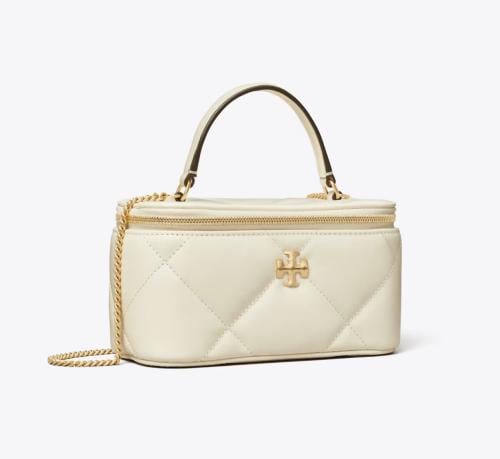 KIRA DIAMOND QUILT VANITY CASE