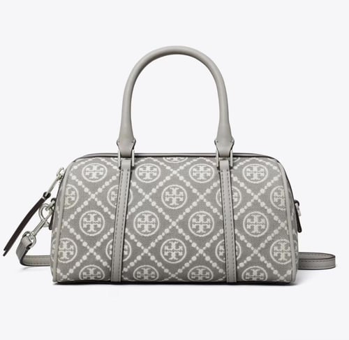 T MONOGRAM UTILITY MINI BARREL BAG