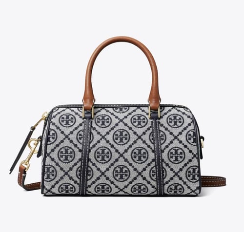 T MONOGRAM PETITE BARREL BAG