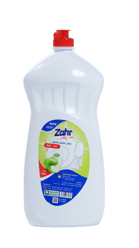 كرتون غسيل صحون برائحة تفاح ( 1.5 لتر ) - مصنع زاه...
