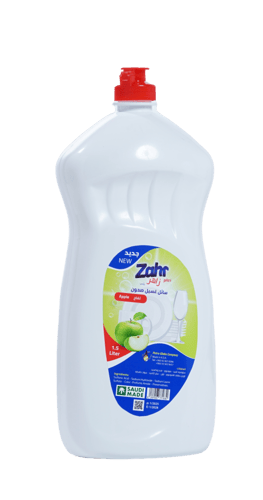 كرتون غسيل صحون برائحة تفاح ( 1.5 لتر ) - مصنع زاه...