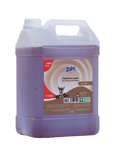 كرتون مطهر أرضيات برائحة العود( 5 لتر ) - مصنع زاه...