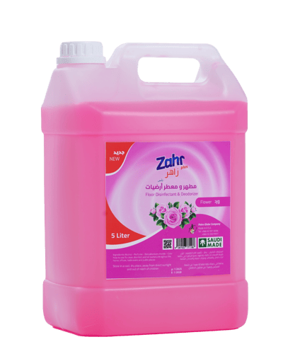 كرتون مطهر أرضيات برائحة الورد ( 5 لتر ) - مصنع زا...