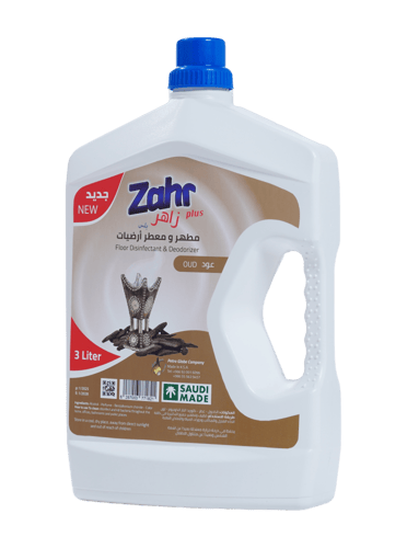 كرتون مطهر أرضيات برائحة العود( 3 لتر ) - مصنع زاه...