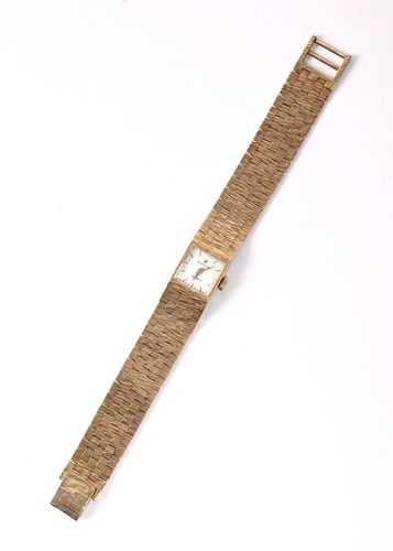 Platinum Gold Vintage Watch