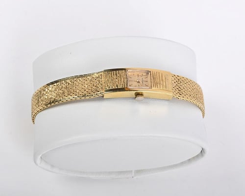 Mini Elegant and Rare Gold Watch by Rotary