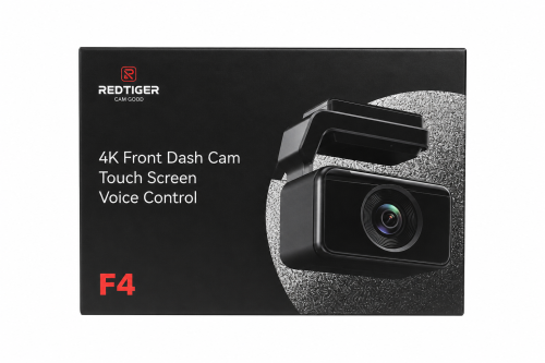 كاميرا سيارة REDTIGER F4 بدقة 4K
