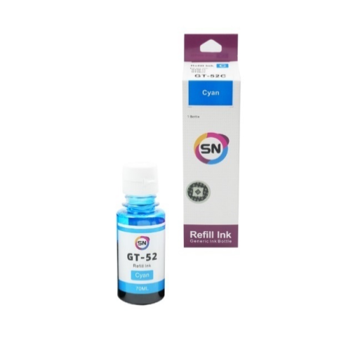 Compatible SN GT-52 Liquid Ink - Cyan