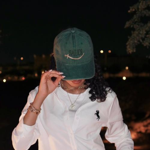 Saudi cap - green