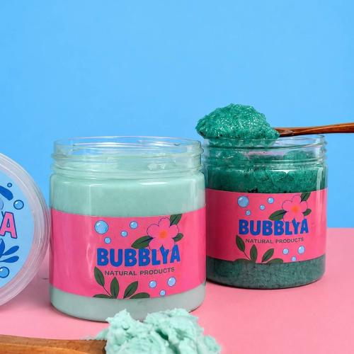 كريم الجسم الحريري بعطور مستوحاه 350 جرام Bubblya Silk Body Cream 350g