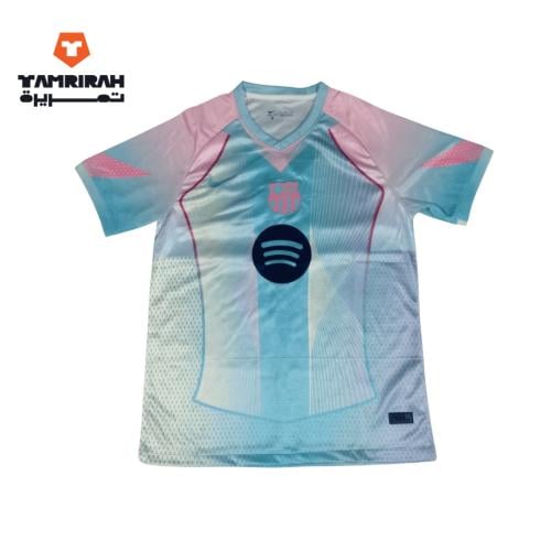 تيشيرت برشلونة الاحتياطي - وردي وسماوي