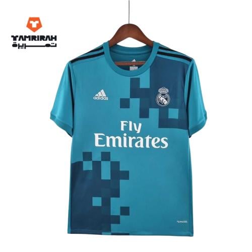 قميص ريال مدريد الإحتياطي أخضر داكن 2017