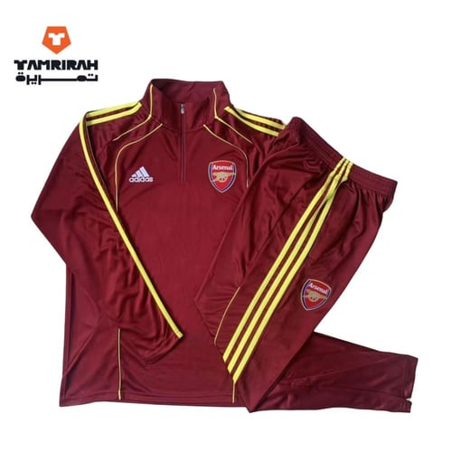 طقم تدريب أرسنال أحمر 2024-2025 للرجال